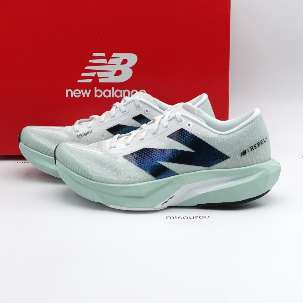 NEW New Balance Women's WIDE D FuelCell Rebel v4 Running Shoes WFCXCA4 Clay Ash